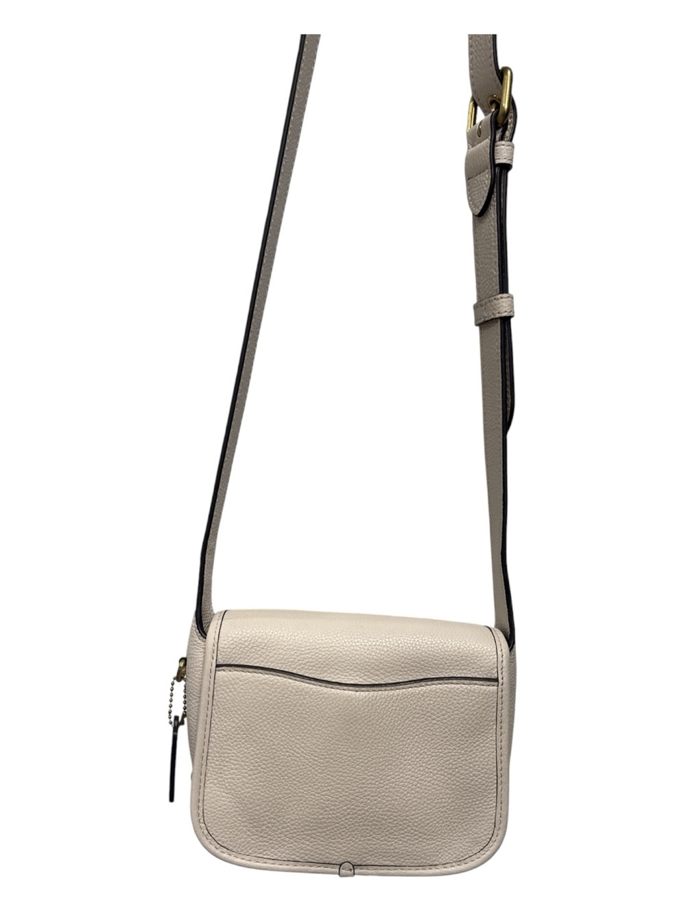 COACH Gold Hardware Tabby Leather 19 Messenger Crossbody Bag, - Picture 5 of 14